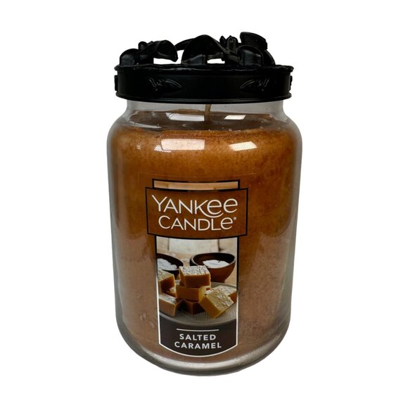 Yankee Candle Black Lid Topper Bats Halloween Horror Gothic Witchy Vampire Punk - Picture 5 of 6